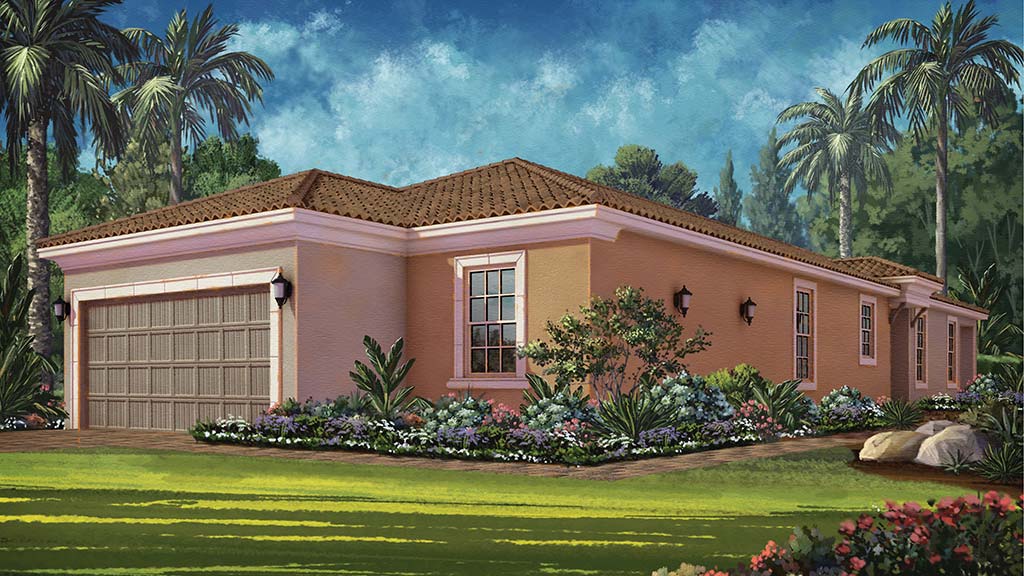 Arezzo Model in Oyster Harbor at Fiddlers Creek, Naples by Taylor Morrison